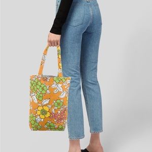 Tory Burch Canvas Floral Tote Bag—NWT!